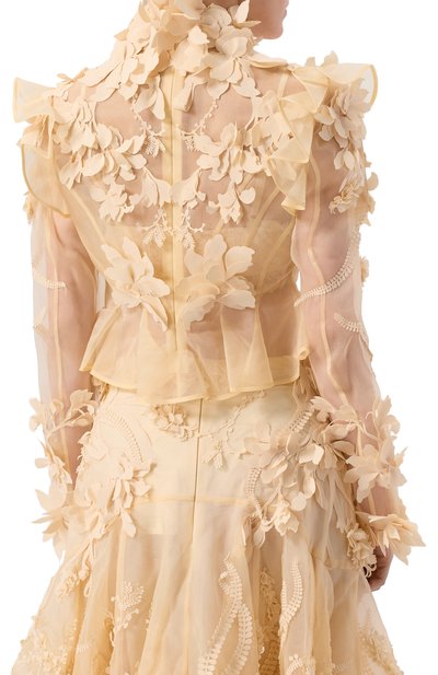 Шелковая блузка ZIMMERMANN, арт. 6394TF251, фото 4