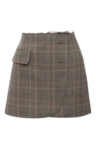 Женская юбка VETEMENTS, арт. WA52SK100C 1204/C0LD BEIGE CHECK