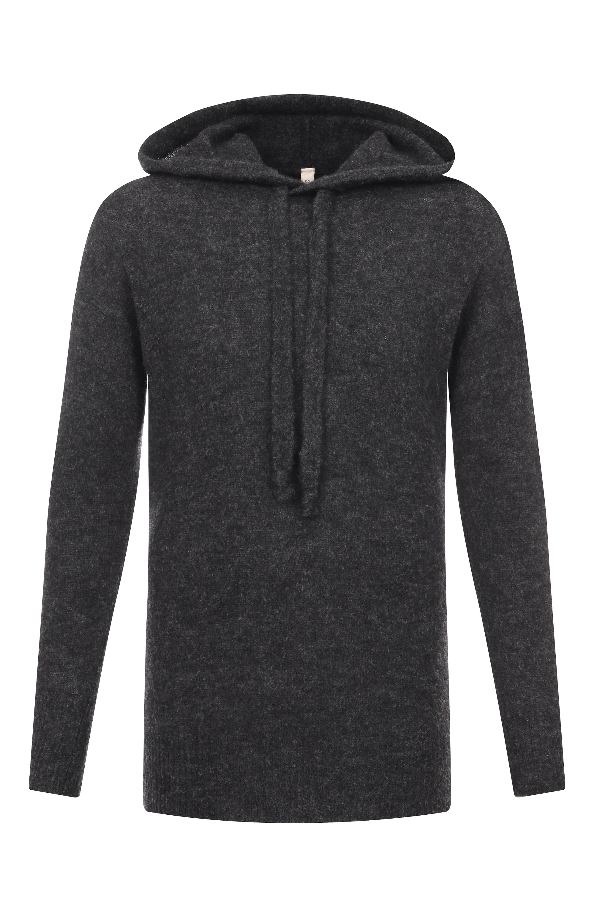 Шерстяное худи GIORGIO BRATO темно-серого цвета по цене 61650 руб., арт. MGU26F504WTM, фото 1 Шерстяное худи GIORGIO BRATO, арт. MGU26F504WTM, фото 1