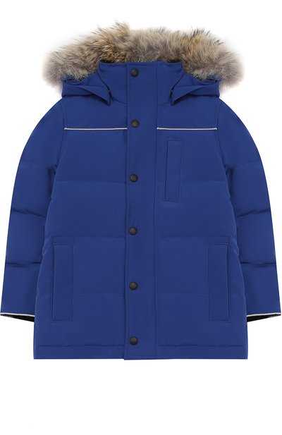 Пуховая куртка eakin с меховой отделкой на капюшоне CANADA GOOSE, арт. 4597Y, фото 1