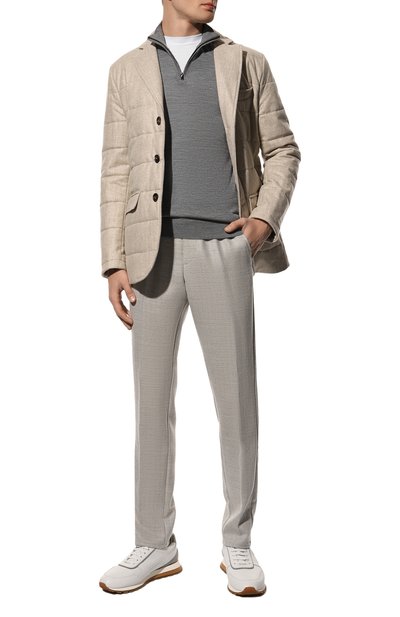 Шерстяные брюки ANDREA CAMPAGNA, арт. SPIAGGIA/CI1622X, фото 2