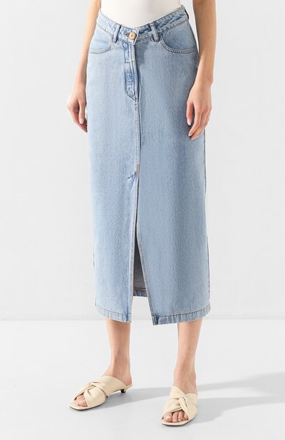 Джинсовая юбка NANUSHKA, арт. ZEFIR_BLUE WASH_RIGID DENIM, фото 3