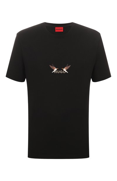 Хлопковая футболка HUGO, арт. 50549154, фото 1