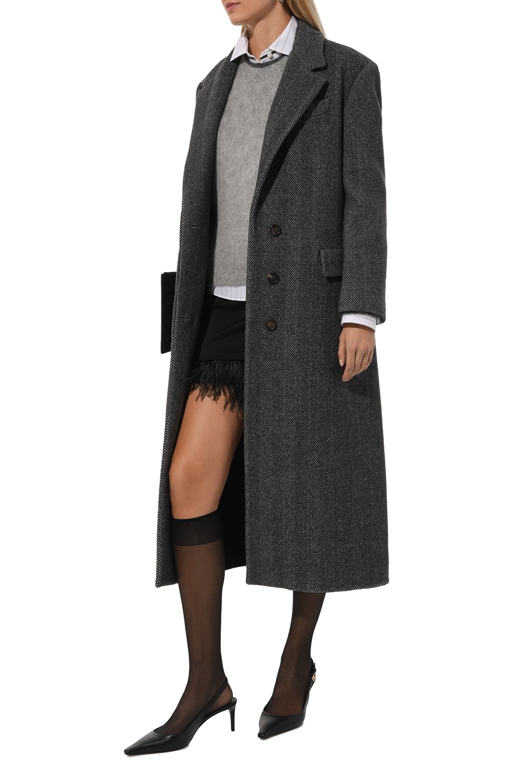 Пальто из шерсти и кашемира BRUNELLO CUCINELLI, арт. MG5009892, фото 2