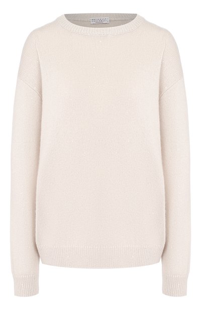 Женский пуловер из кашемира и шелка BRUNELLO CUCINELLI, арт. M73539900