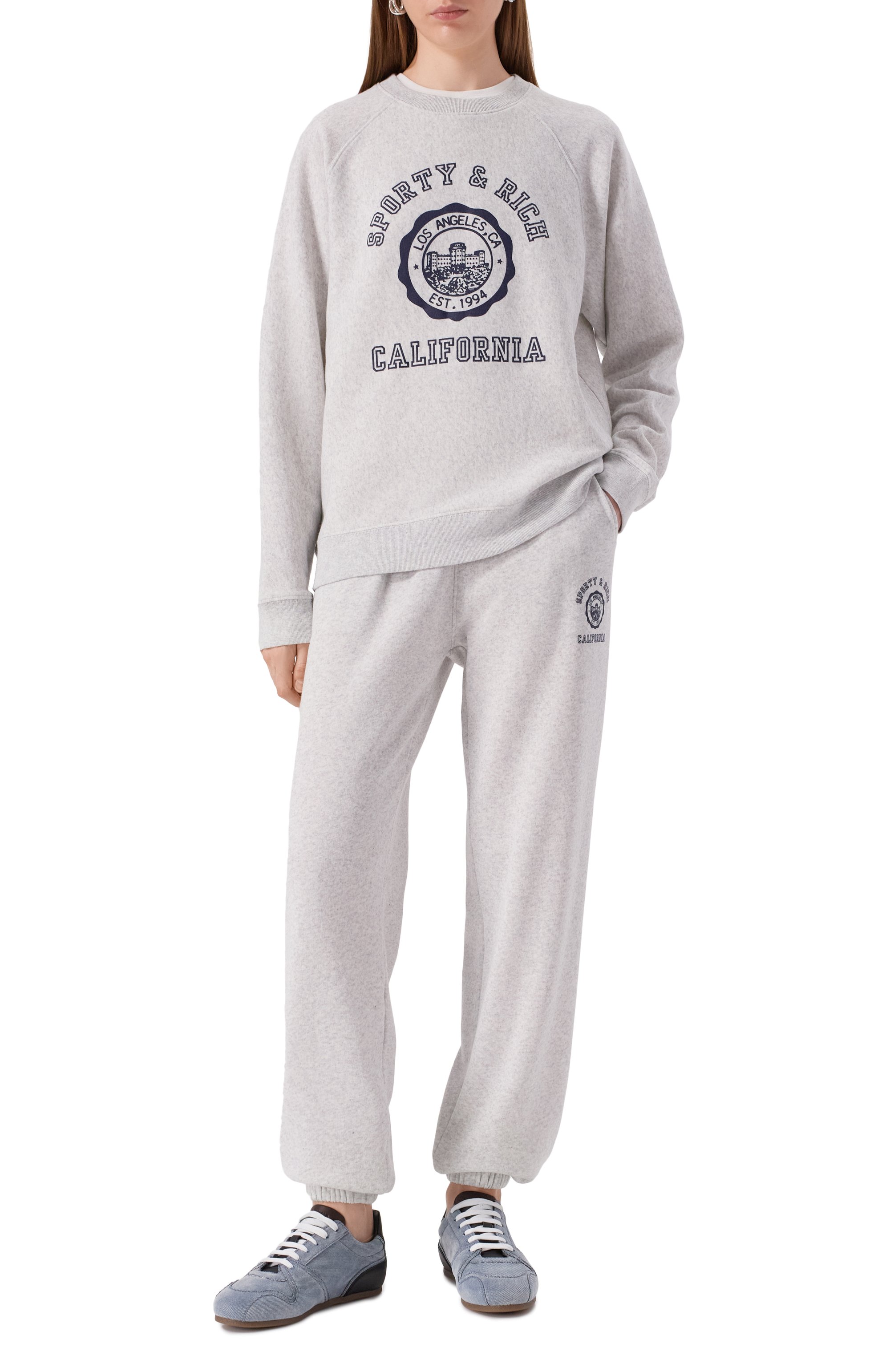 Джоггеры SPORTY AND RICH, арт. PA050625300GY03, фото 2