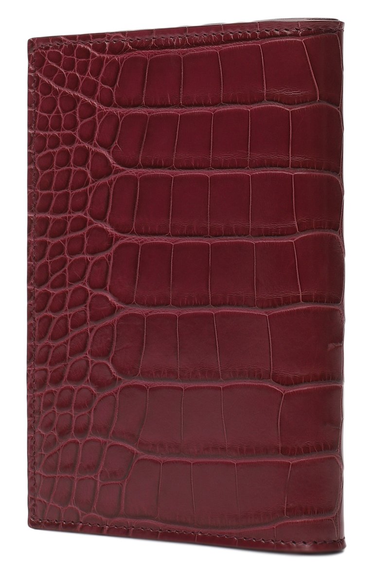 Обложка для паспорта из кожи аллигатора DOLCE & GABBANA, арт. BI2215/B2DH1/AMIS, фото 1