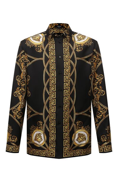 Шелковая рубашка VERSACE, арт. 1003941/1A03043, фото 1