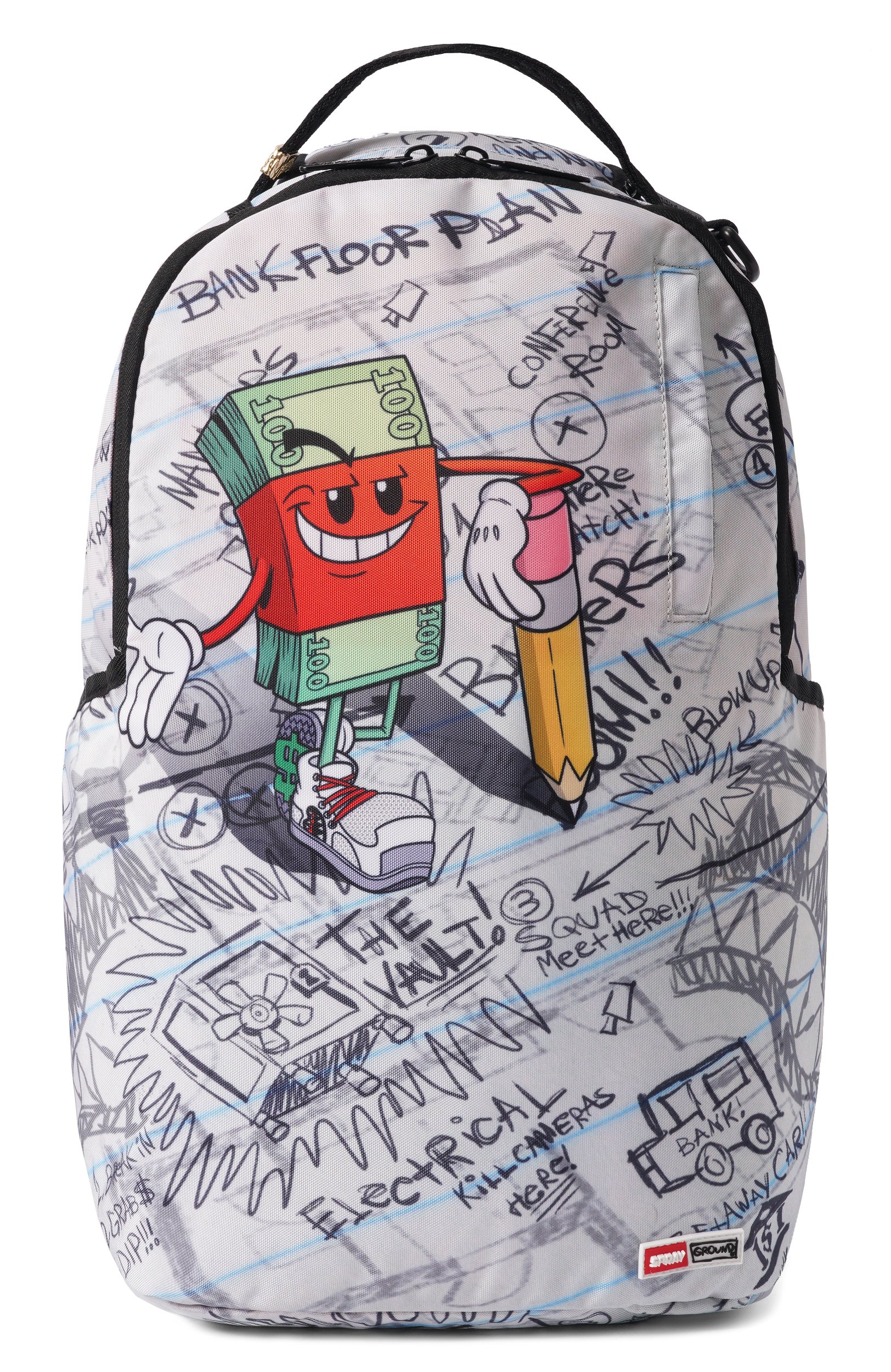 Рюкзак SPRAYGROUND, арт. 910B8389NSZ/M0NEY B0Y PENCIL D00DLES, фото 1