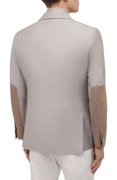Пиджак из шерсти и льна CORNELIANI, арт. 87X595-1118360/90, фото 4