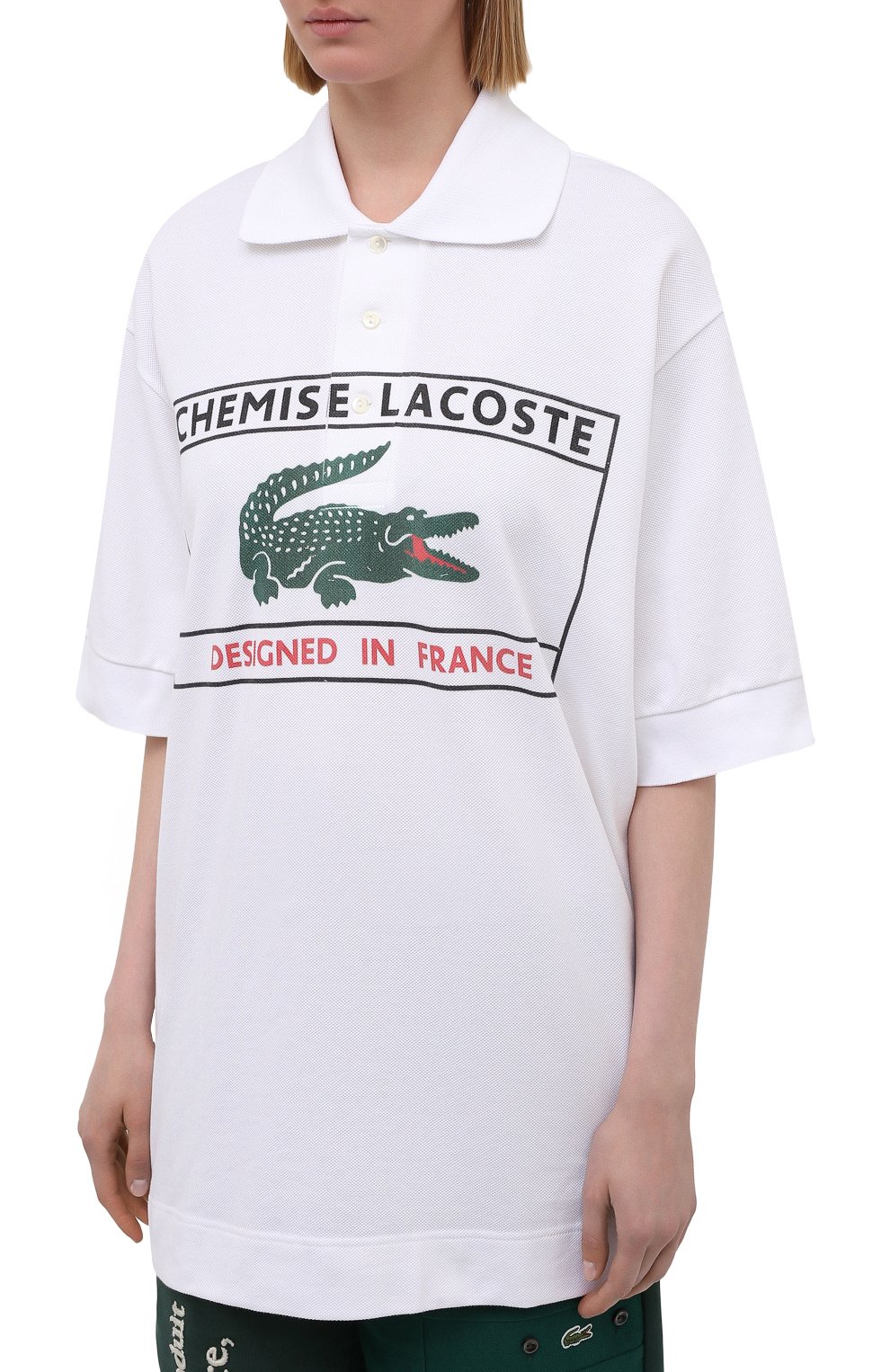 Хлопковое поло LACOSTE, арт. PH0248001, фото 3