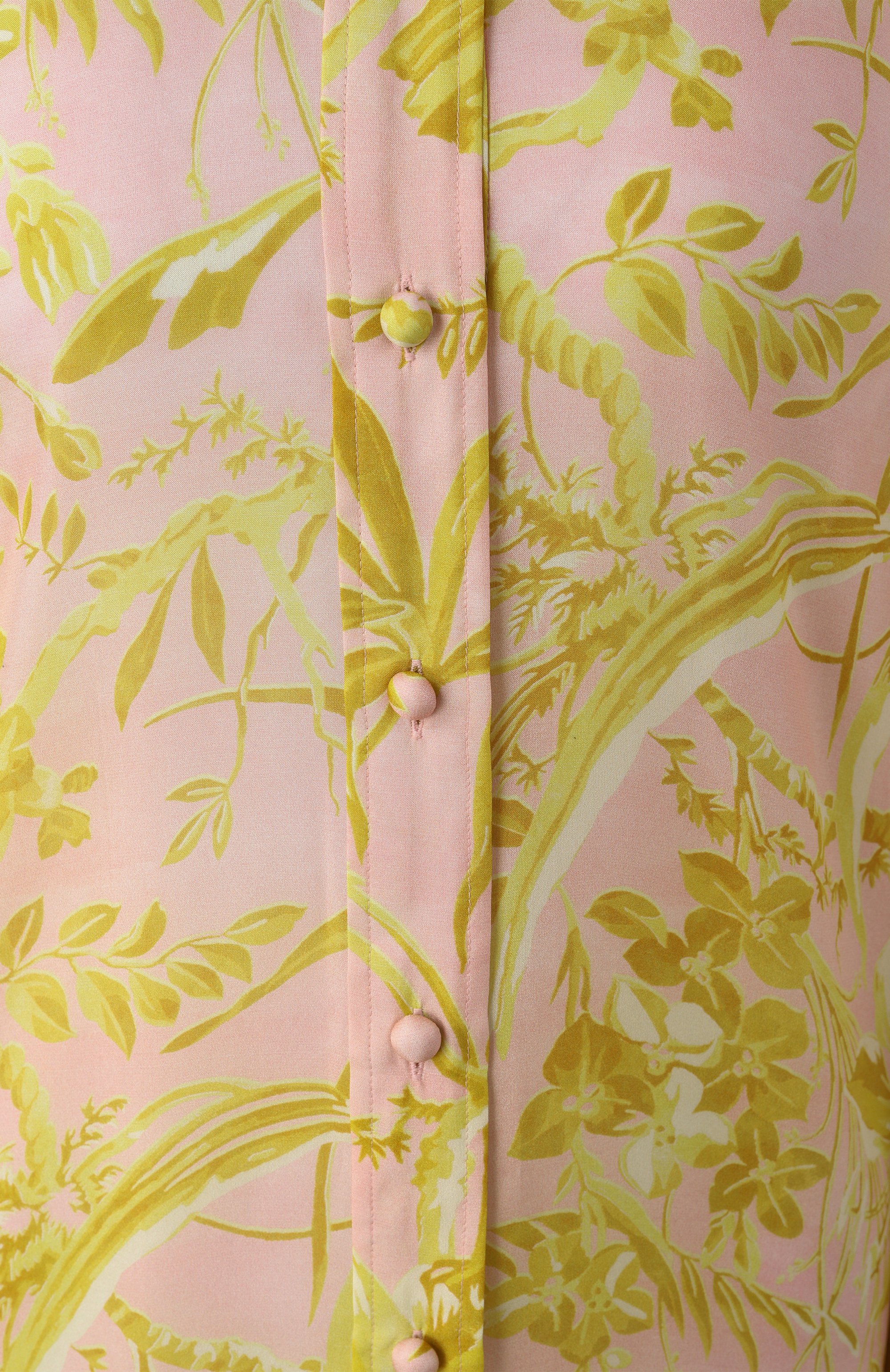 Шелковая блузка ZIMMERMANN розового цвета по цене 92250 руб., арт. 9613TSS245, фото 6 Шелковая блузка ZIMMERMANN, арт. 9613TSS245, фото 6