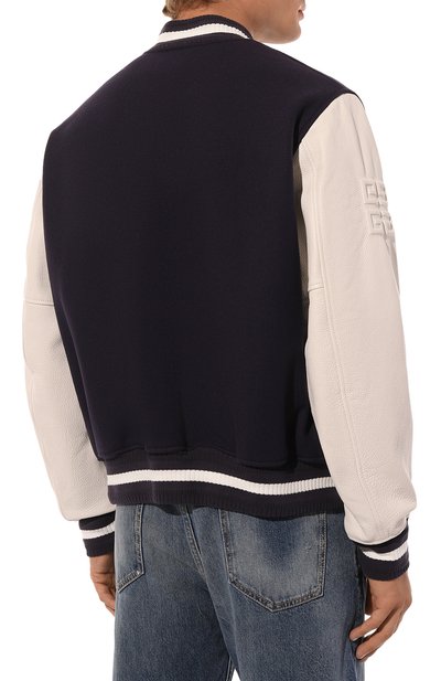 Комбинированный бомбер GIVENCHY, арт. BM011S6Y16, фото 4