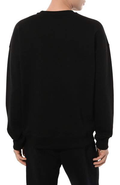 Хлопковый свитшот DIESEL, арт. A03785/0BKAF, фото 4