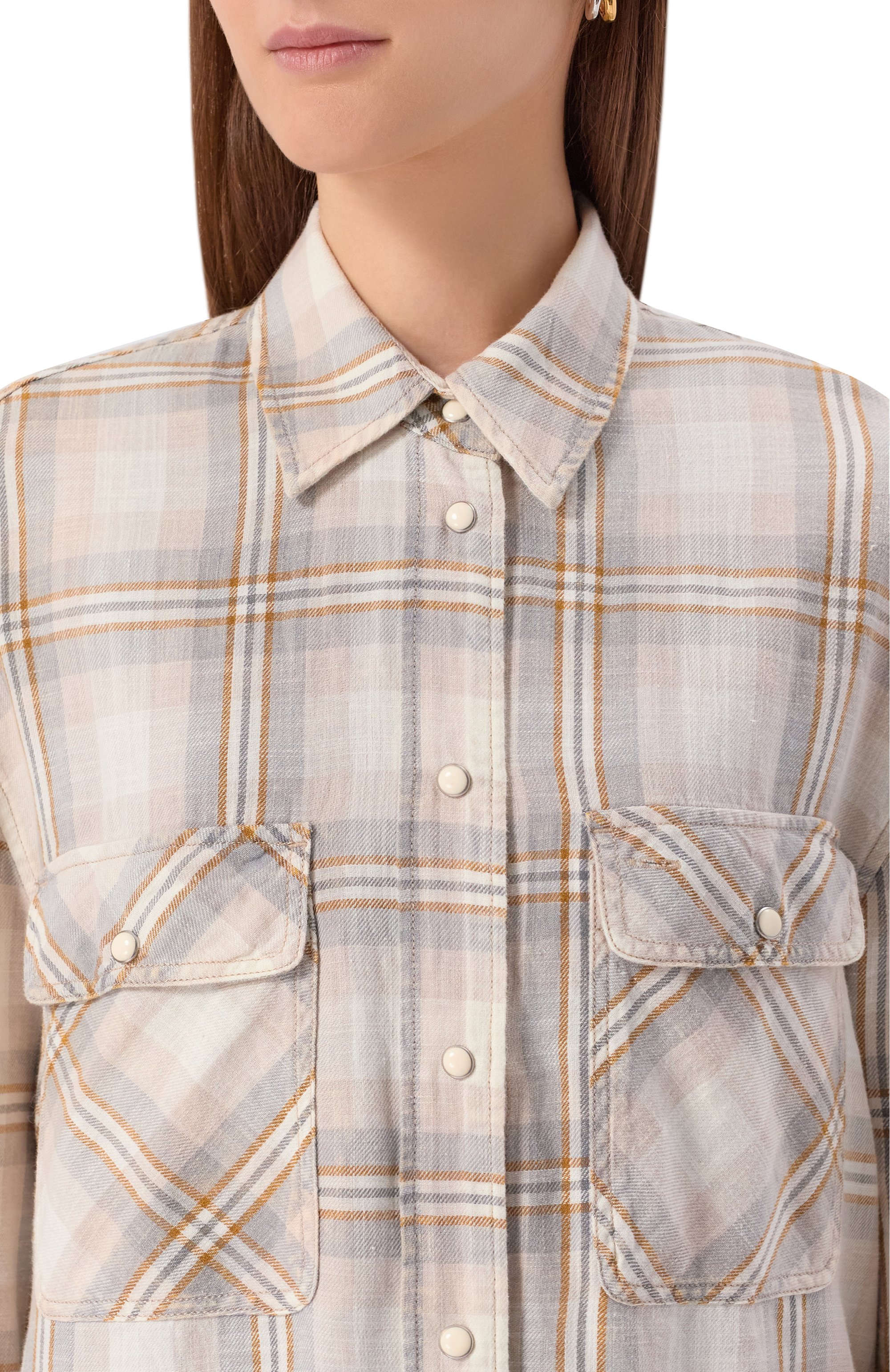 Хлопковая рубашка REPLAY, арт. W2199 .000.52836, фото 5