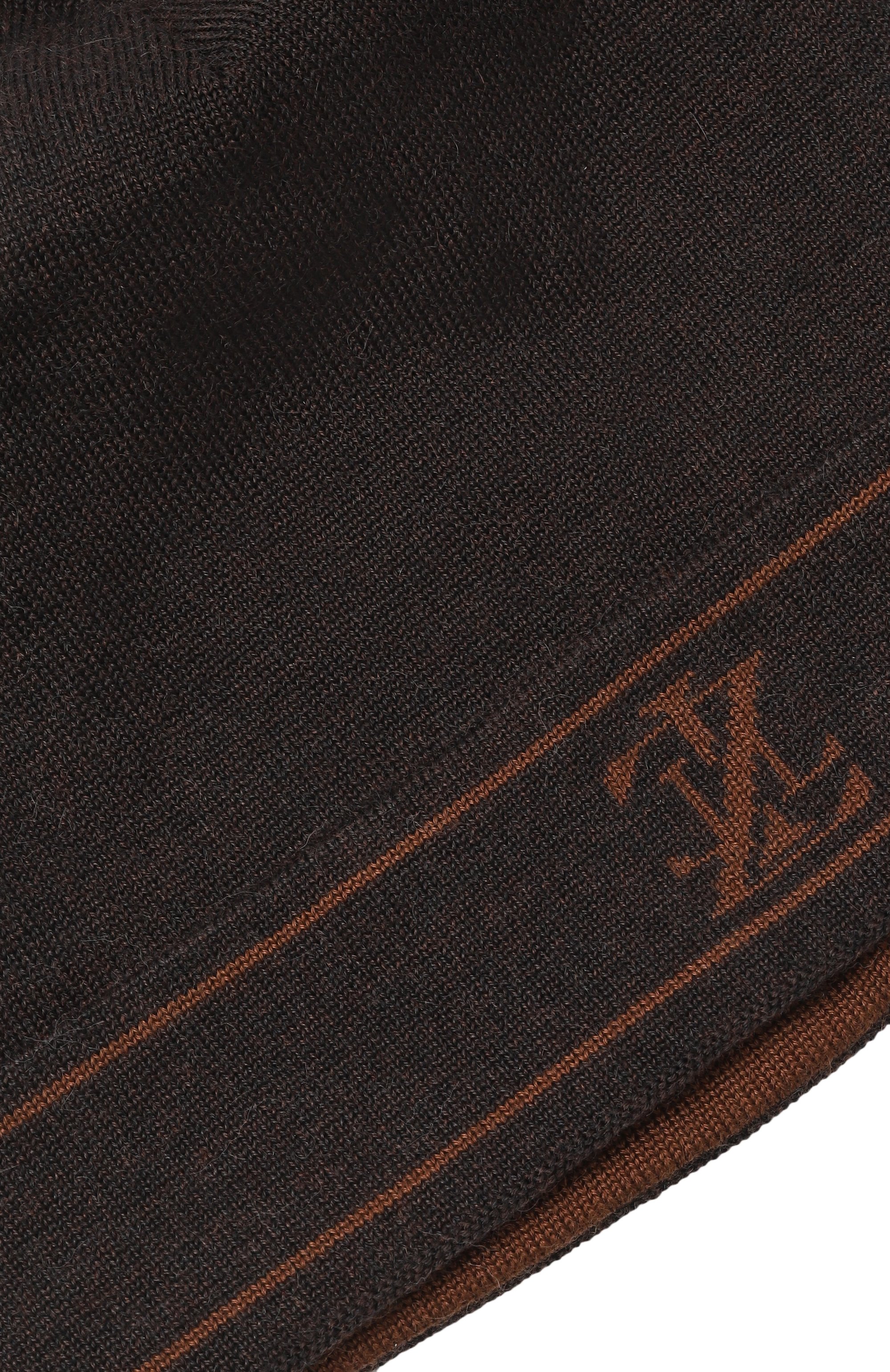 Шапка из кашемира и шелка ZILLI темно-коричневого цвета по цене 59950 руб., арт. KHT002M0330VZGC00, фото 3 Шапка из кашемира и шелка ZILLI, арт. KHT002M0330VZGC00, фото 3