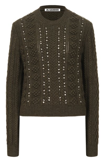 Женский шерстяной свитер JIL SANDER, арт. J02GP0264/J14864
