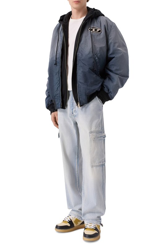 Комбинированные кеды Out of Office Off-White 0MIA189F25LEA00C Бежевый  0MIA189F25LEA00C Фото 2