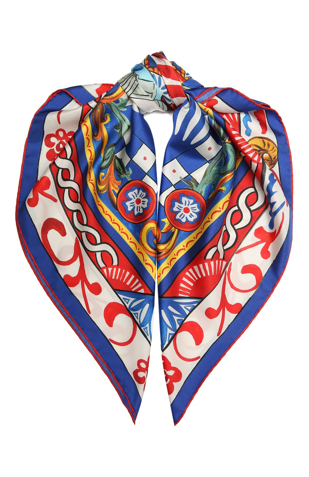 Шелковый платок DOLCE & GABBANA, арт. FN086R/FI1T1, фото 1