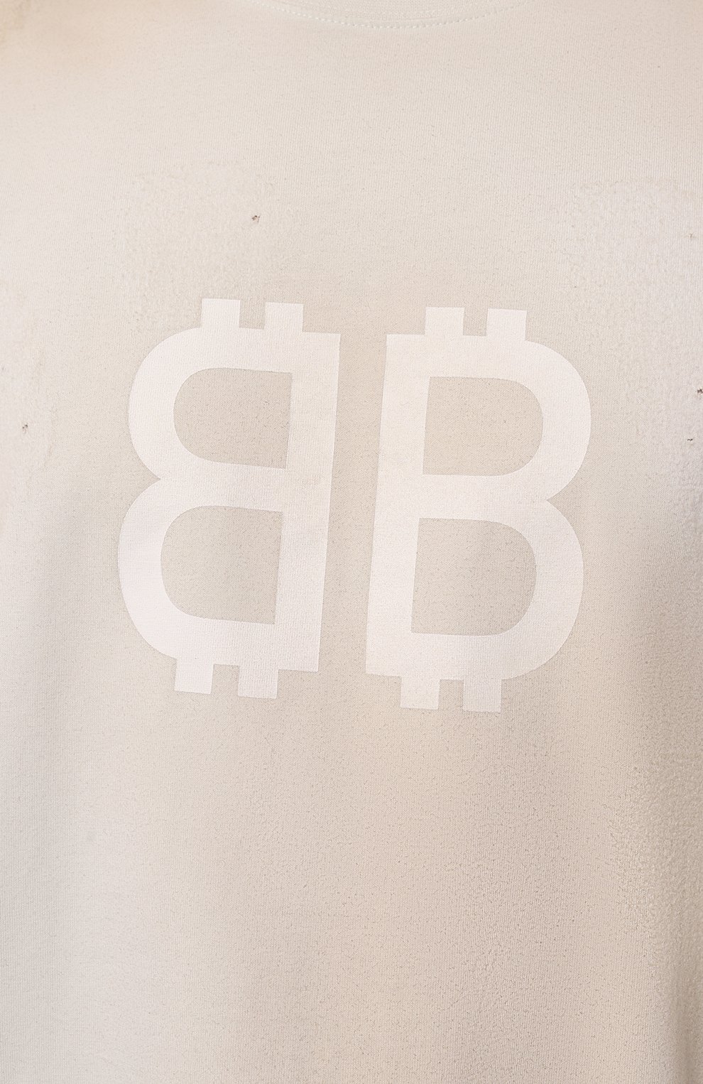 Хлопковая футболка BALENCIAGA, арт. 739784/T0VU6, фото 5