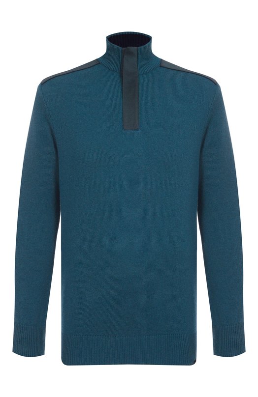 Свитер из шерсти и кашемир Paul&Shark 15311152/3XL-6XL Зелёный 15311152/3XL-6XL