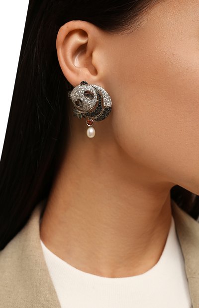 Серьги pandas QUEENSBEE, арт. 201410, фото 2