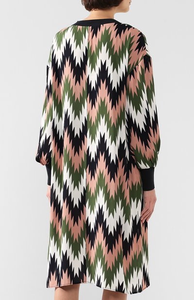 Платье из вискозы M MISSONI разноцветного цвета по цене 45450 руб., арт. 2DG00198/2W001Y, фото 4 Платье из вискозы M MISSONI, арт. 2DG00198/2W001Y, фото 4