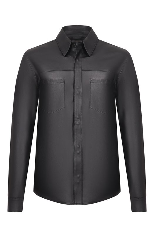 Кожаная рубашка Giorgio Brato GU26S9812NAPSTM Чёрный GU26S9812NAPSTM