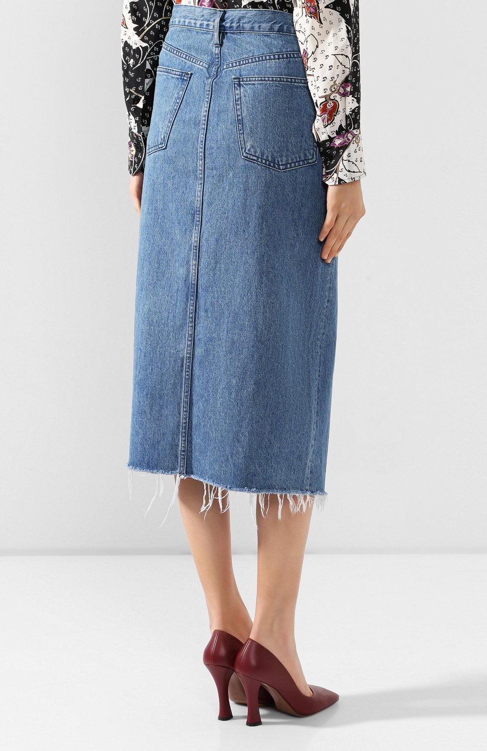 Джинсовая юбка 3X1, арт. WS0020866/AMIRA, фото 4