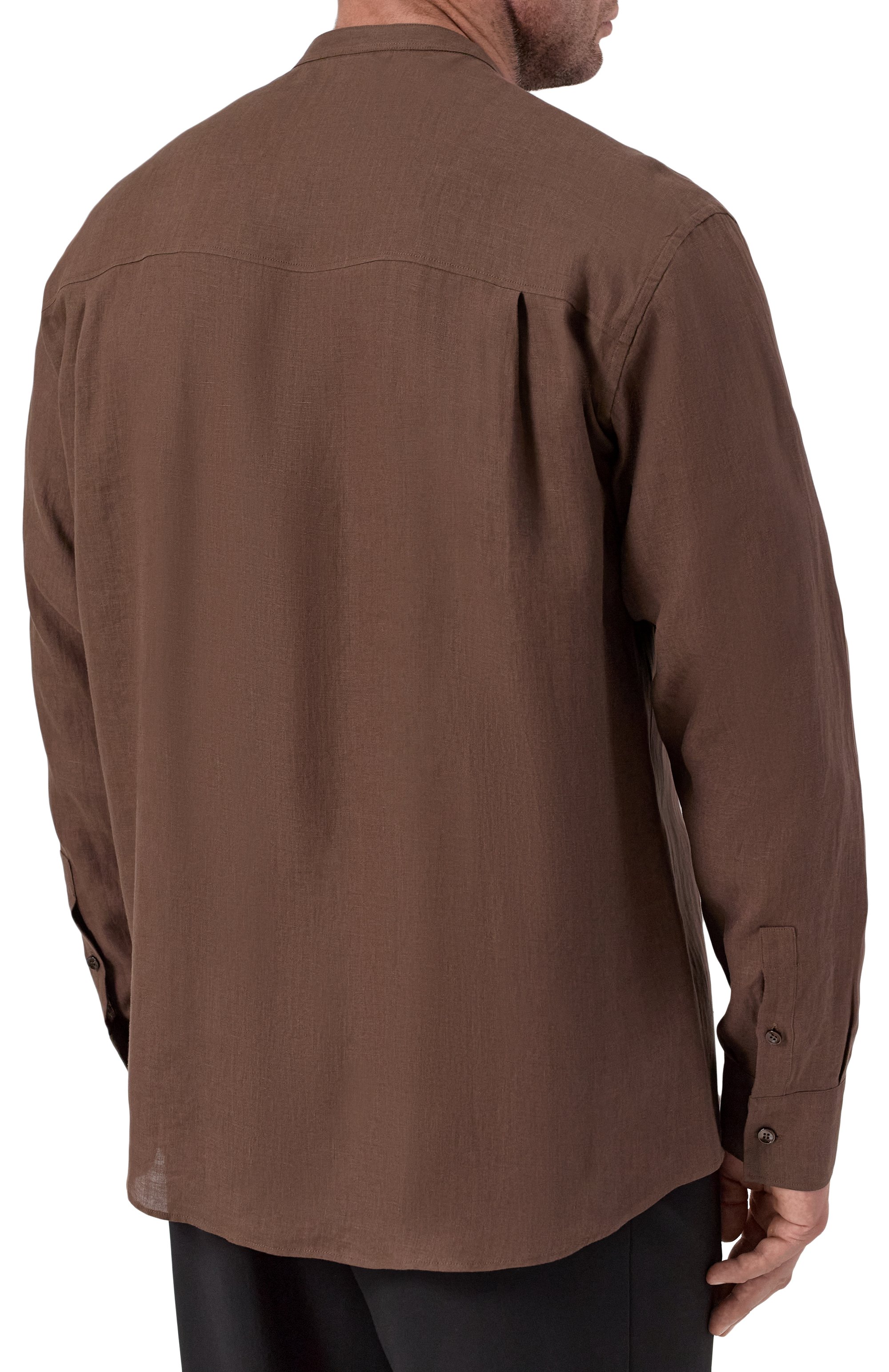 Льняная рубашка DOLCE & GABBANA, арт. G5NE0Z/FU4LG, фото 4