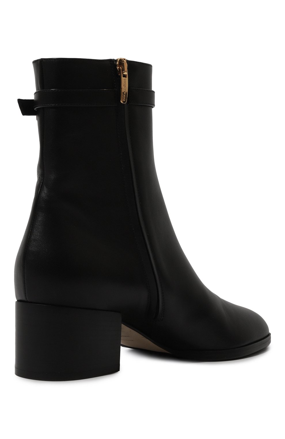 Кожаные ботильоны sr nora 45 SERGIO ROSSI, арт. B09310/MNAN07, фото 5