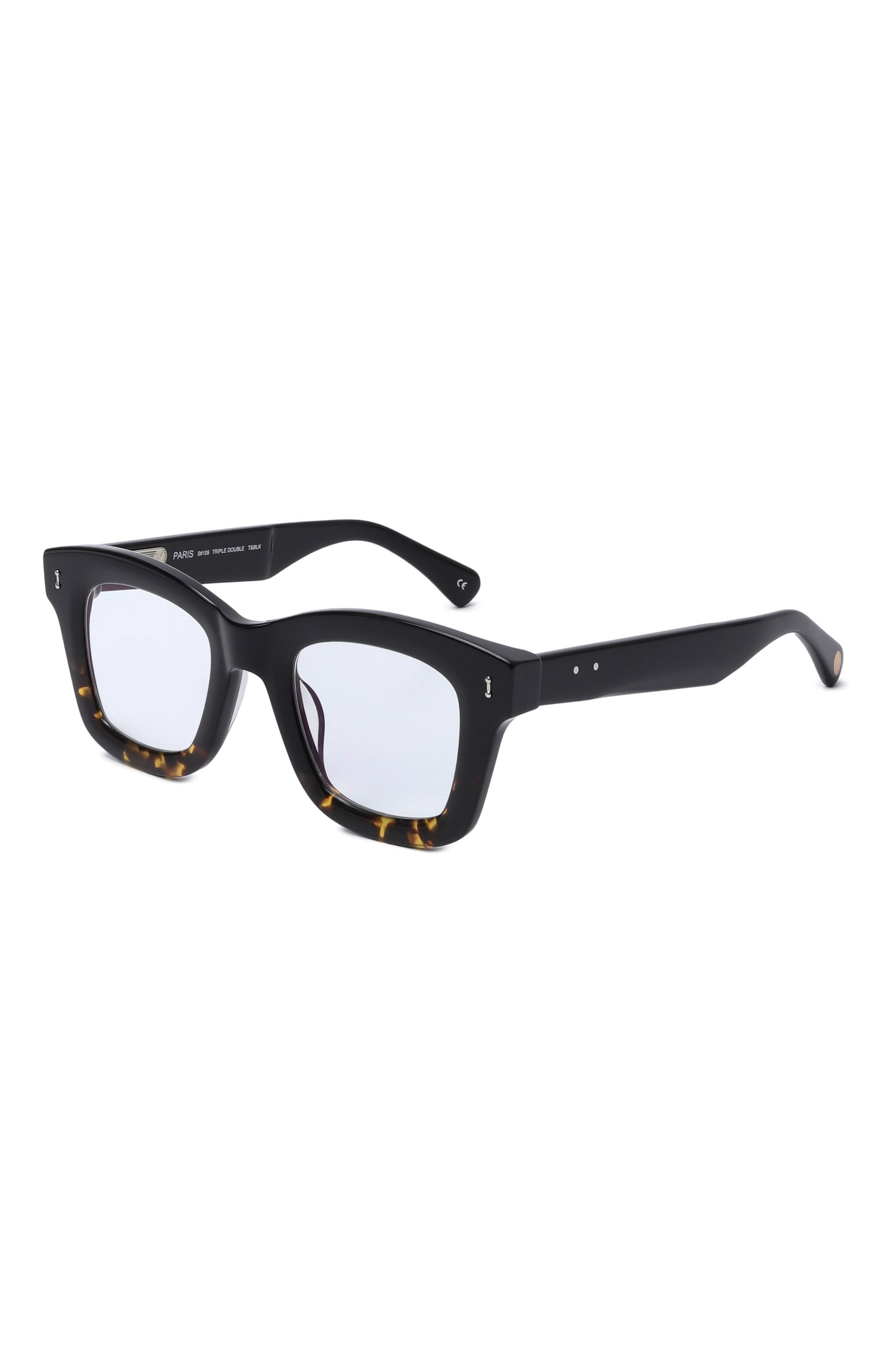 Оправа PETER&MAY WALK черного цвета по цене 41350 руб., арт. S#106 TRIPLE D0UBLE T0RT0ISE & BLACK, фото 1 Оправа PETER&MAY WALK, арт. S#106 TRIPLE D0UBLE T0RT0ISE & BLACK, фото 1