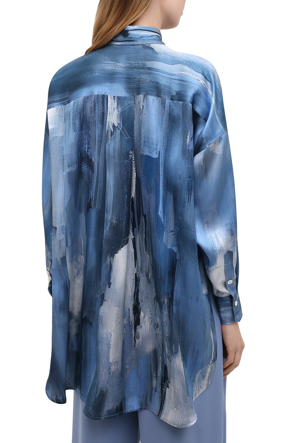 Шелковая рубашка KITON, арт. D51402K09T47, фото 4