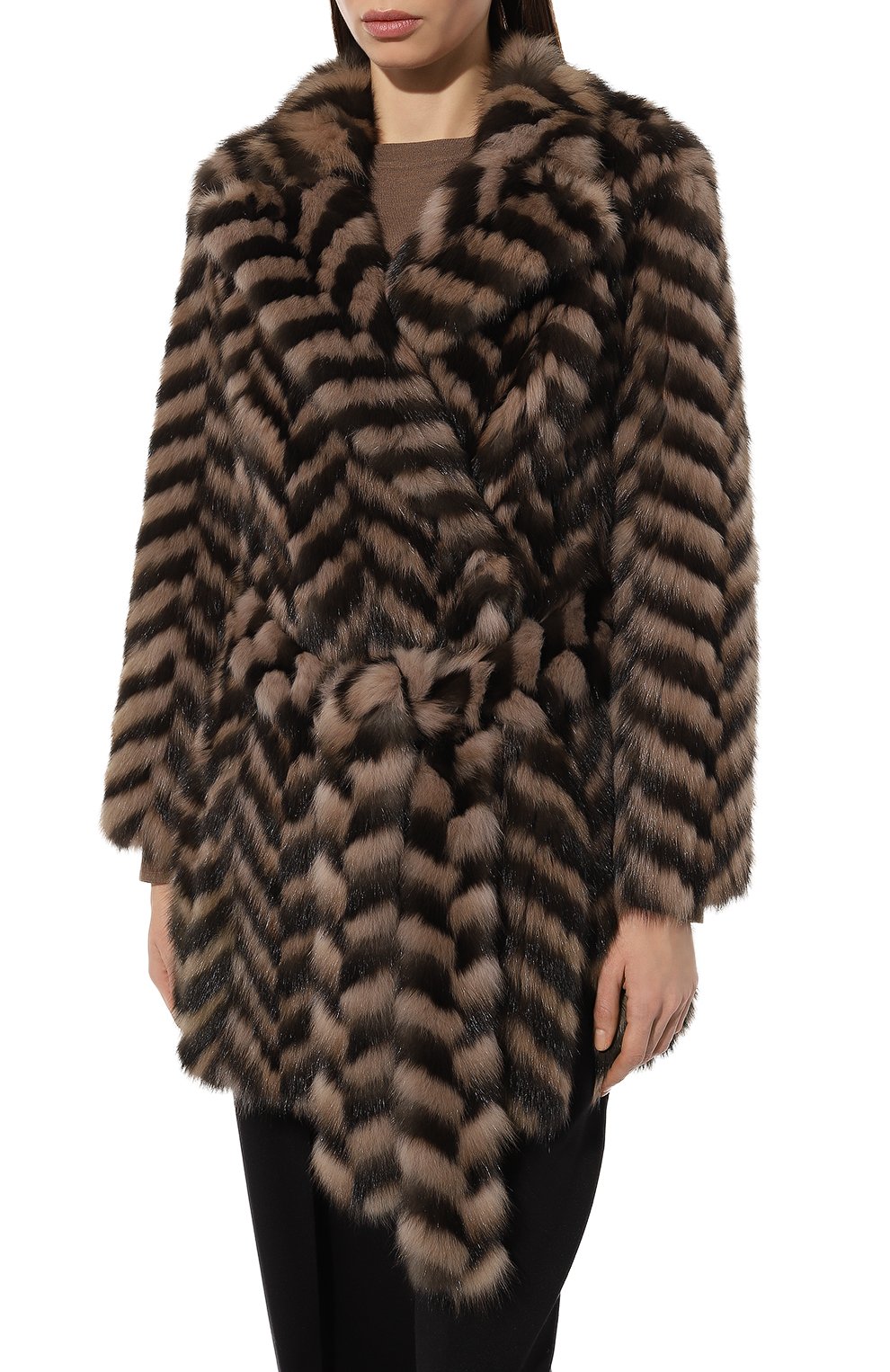 Шуба из меха соболя SABLEFUR, арт. 72212-sb-04, фото 3