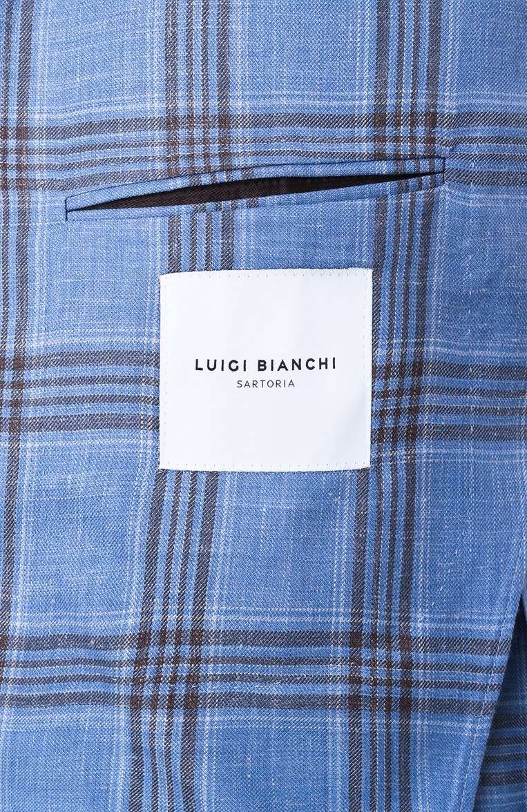 Пиджак из шерсти и шелка LUIGI BIANCHI, арт. 2564/52003, фото 9