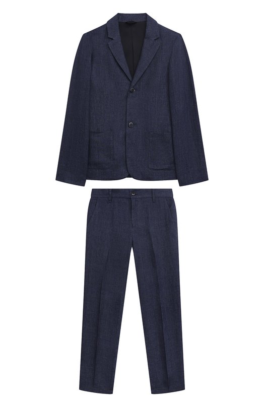Льняной костюм Emporio Armani