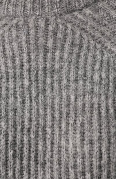 Шерстяной свитер HELMUT LANG светло-серого цвета по цене 45700 руб., арт. J09HW701, фото 5 Шерстяной свитер HELMUT LANG, арт. J09HW701, фото 5
