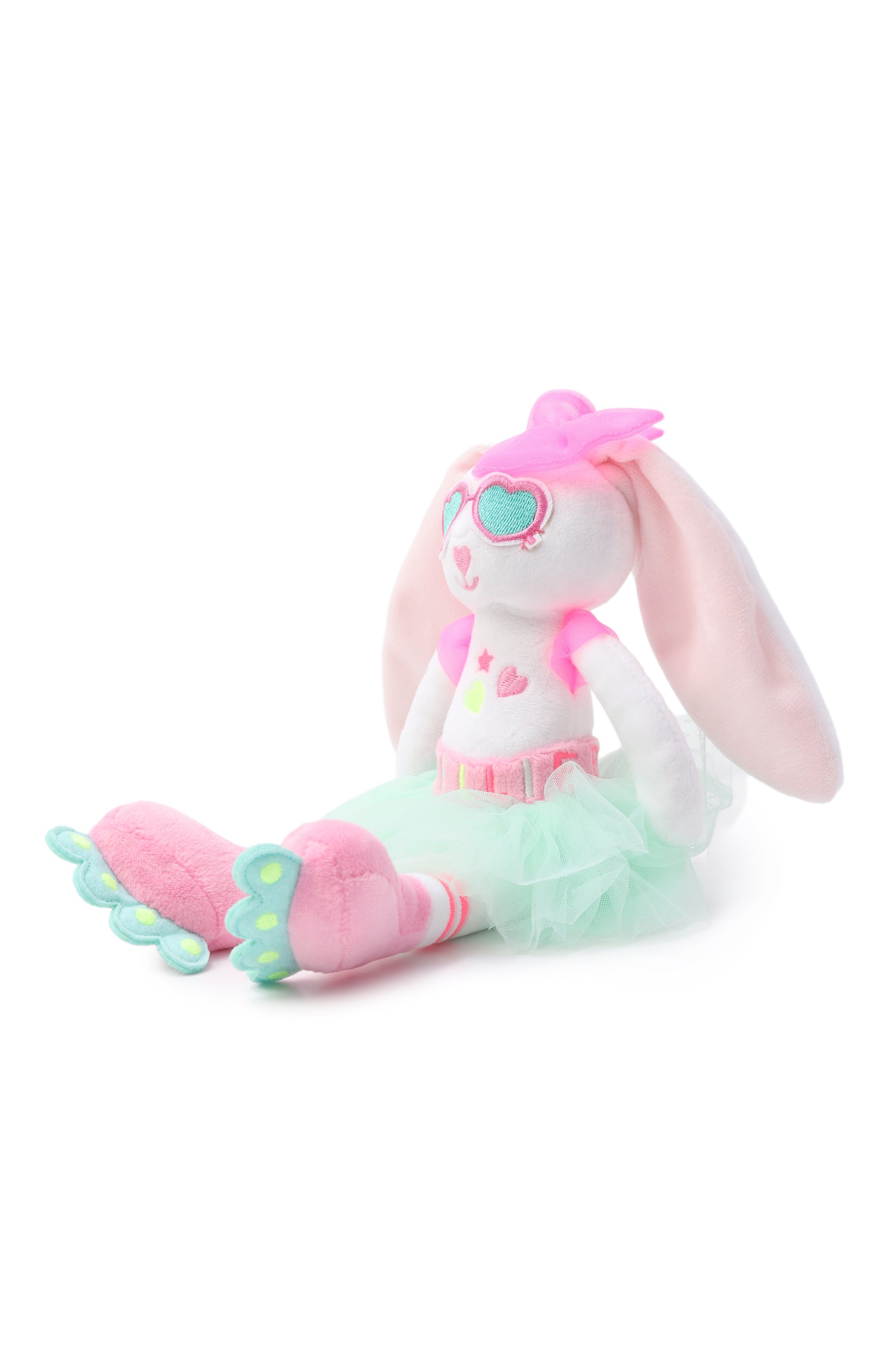 Мягкая игрушка зайчик BILLIEBLUSH белого цвета по цене 6645 руб., арт. U22106, фото 2 Мягкая игрушка зайчик BILLIEBLUSH, арт. U22106, фото 2