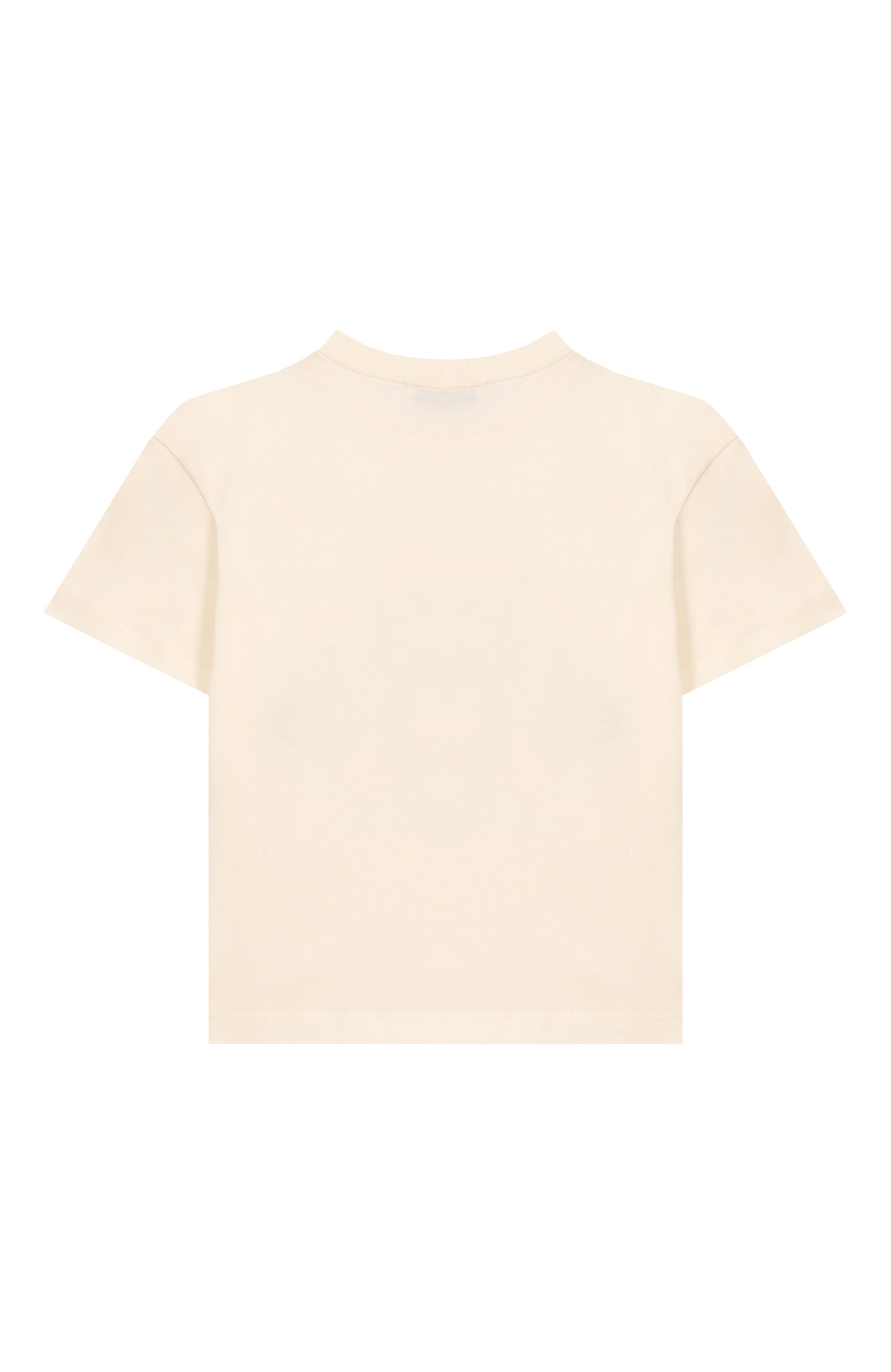 Хлопковая футболка MSGM KIDS, арт. F6MSJGTH089, фото 2