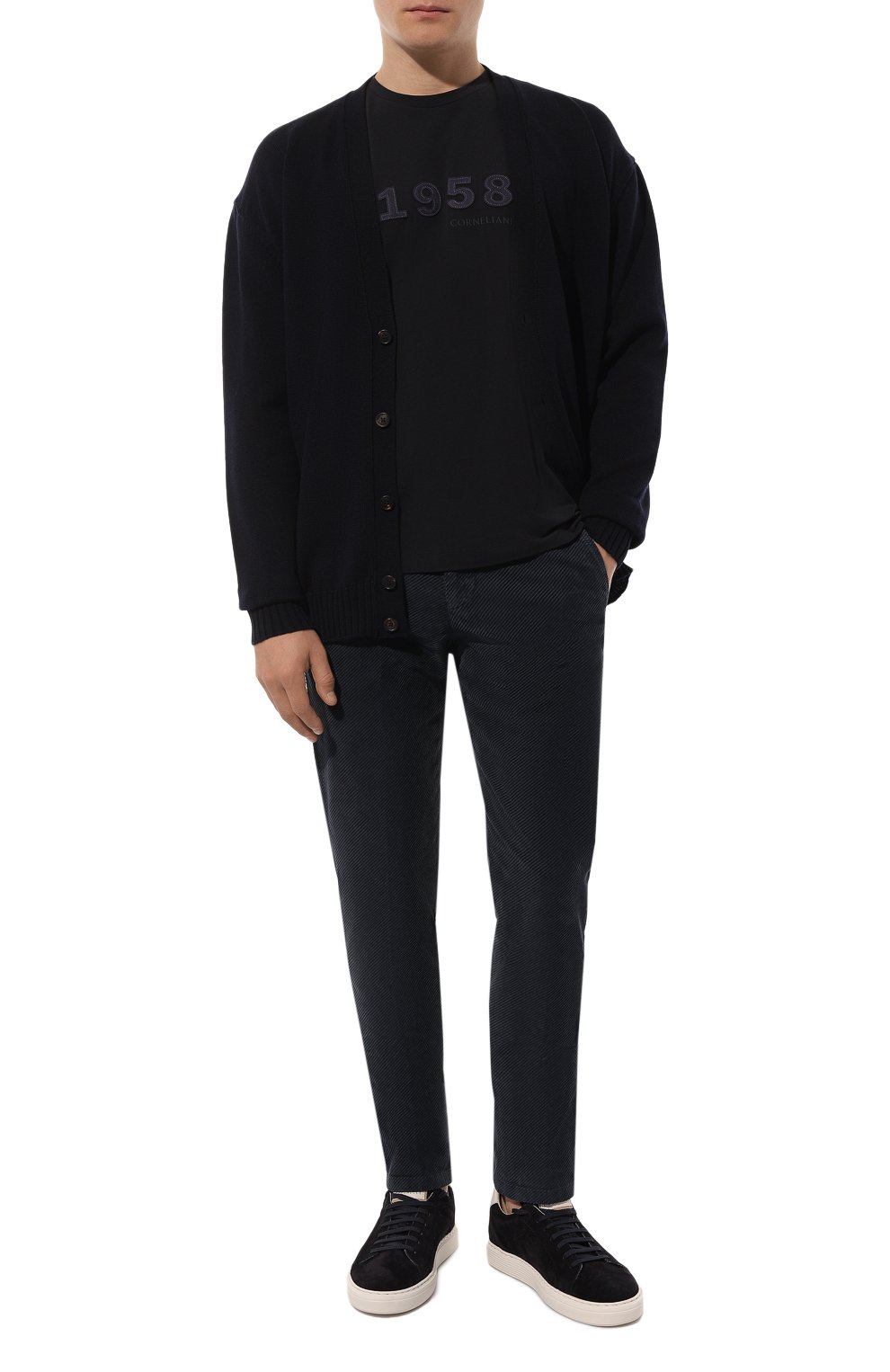 Хлопковая футболка CORNELIANI, арт. 94G587-9425044, фото 2