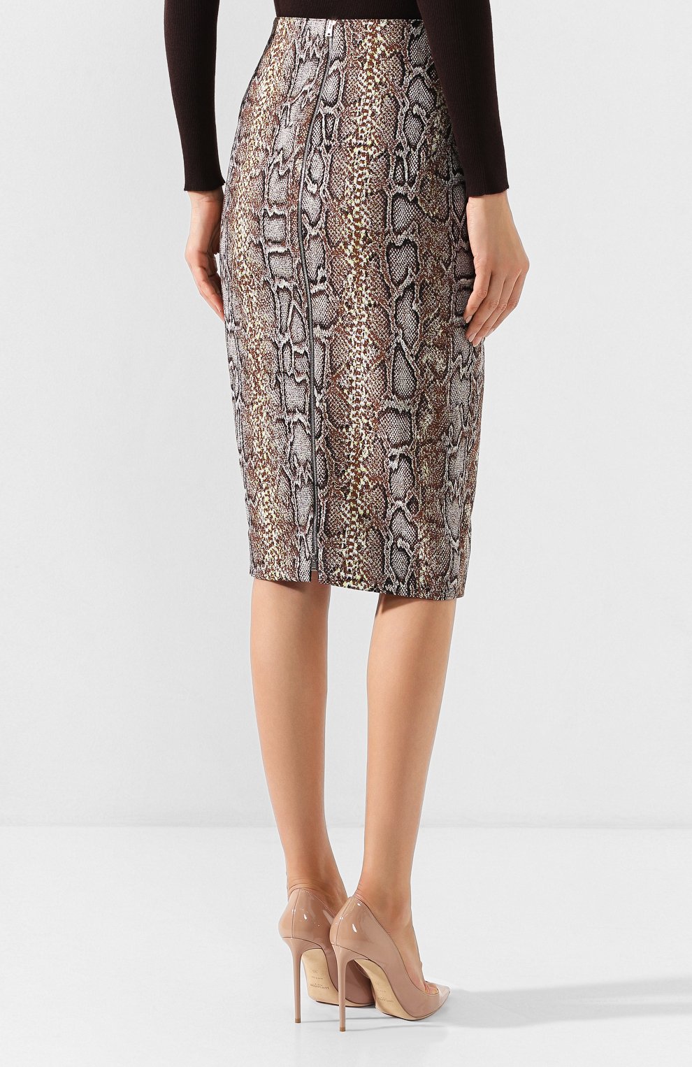 Хлопковая юбка VICTORIA BECKHAM, арт. SK PEN 31020A, фото 4