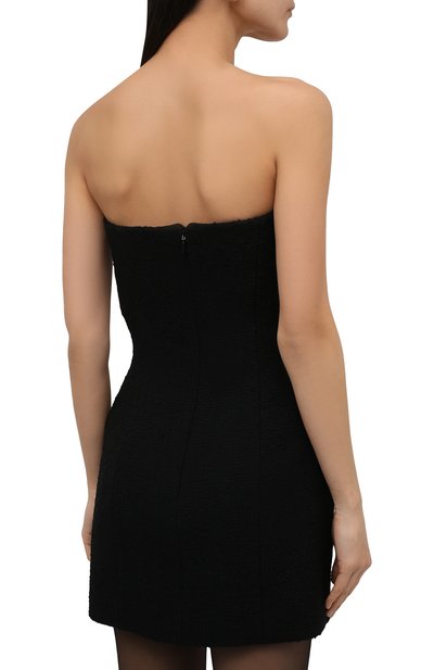 Шерстяное платье SAINT LAURENT, арт. 676773/Y3C82, фото 4