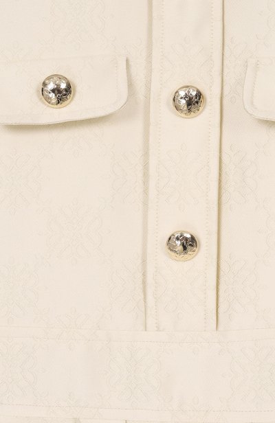 Платье ELIE SAAB JUNIOR кремового цвета по цене 104500 руб., арт. EFAB146/TS1133, фото 3 Платье ELIE SAAB JUNIOR, арт. EFAB146/TS1133, фото 3
