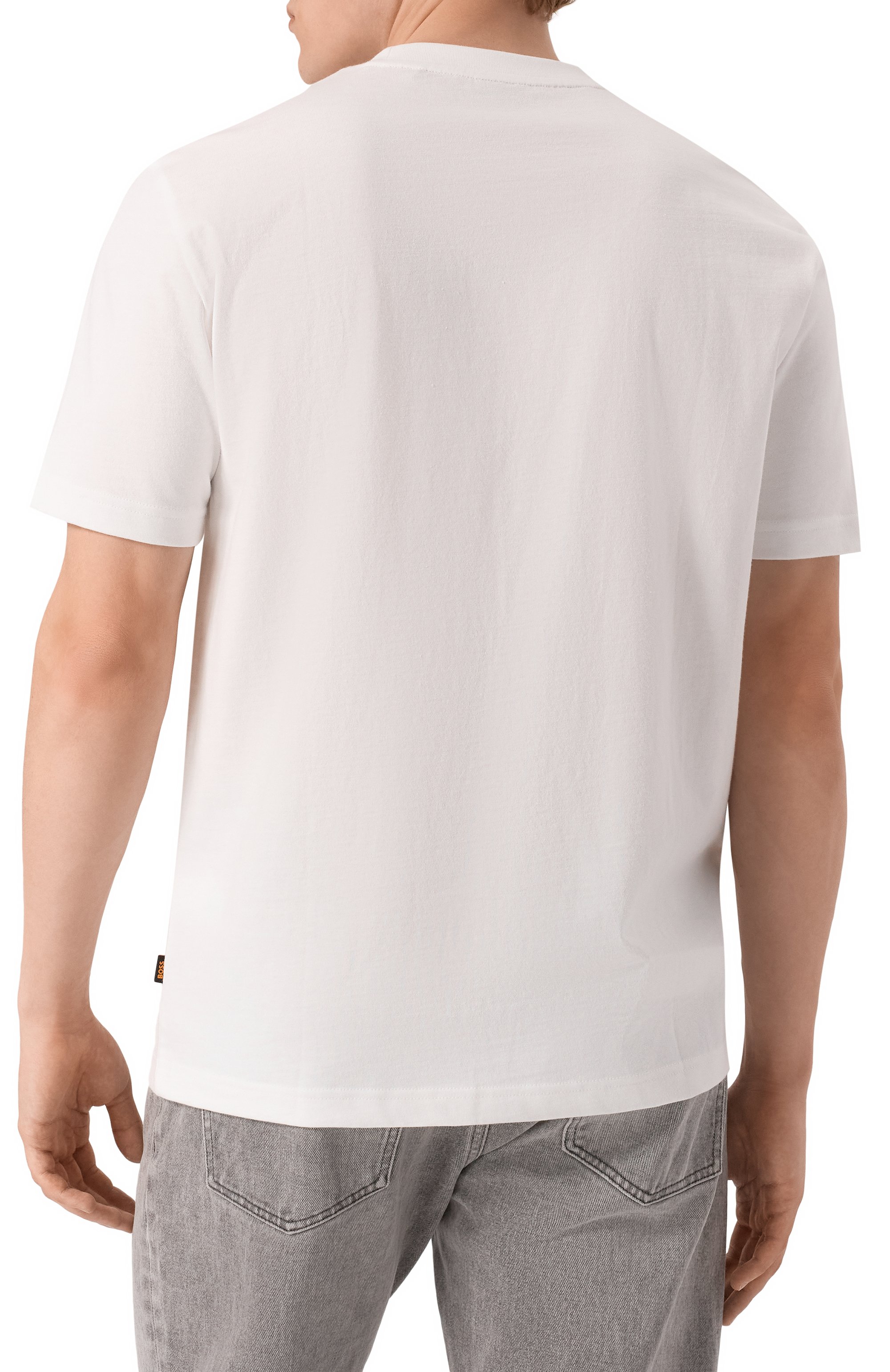 Хлопковая футболка BOSS ORANGE, арт. 50539180, фото 4