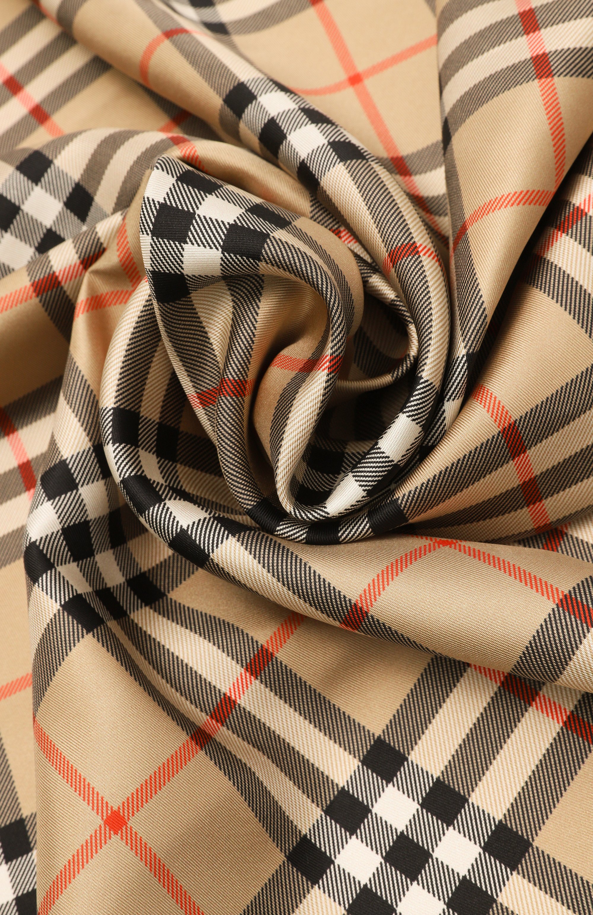 Шелковый платок BURBERRY, арт. 8113048, фото 3