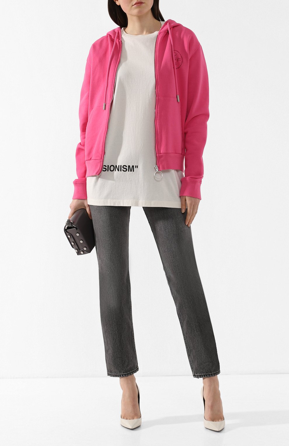 Хлопковый кардиган OFF-WHITE, арт. 0MBE001R190030102828, фото 2