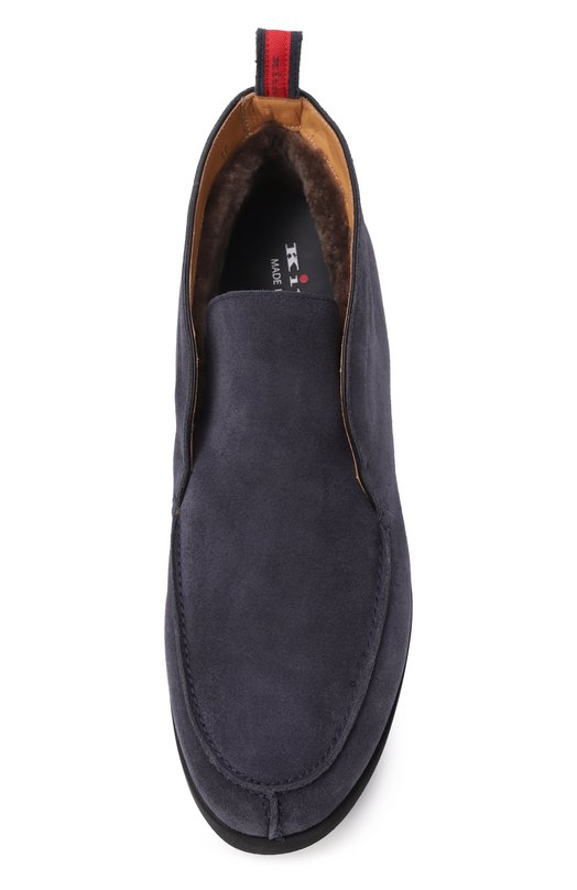 Замшевые ботинки Kiton USSA105N0010801 Синий  USSA105N0010801 Фото 6