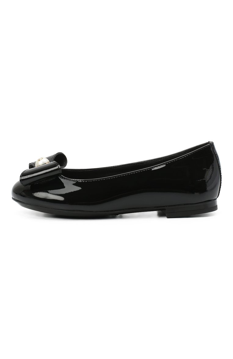 Кожаные балетки DOLCE & GABBANA, арт. D10866/A1328/24-28, фото 2