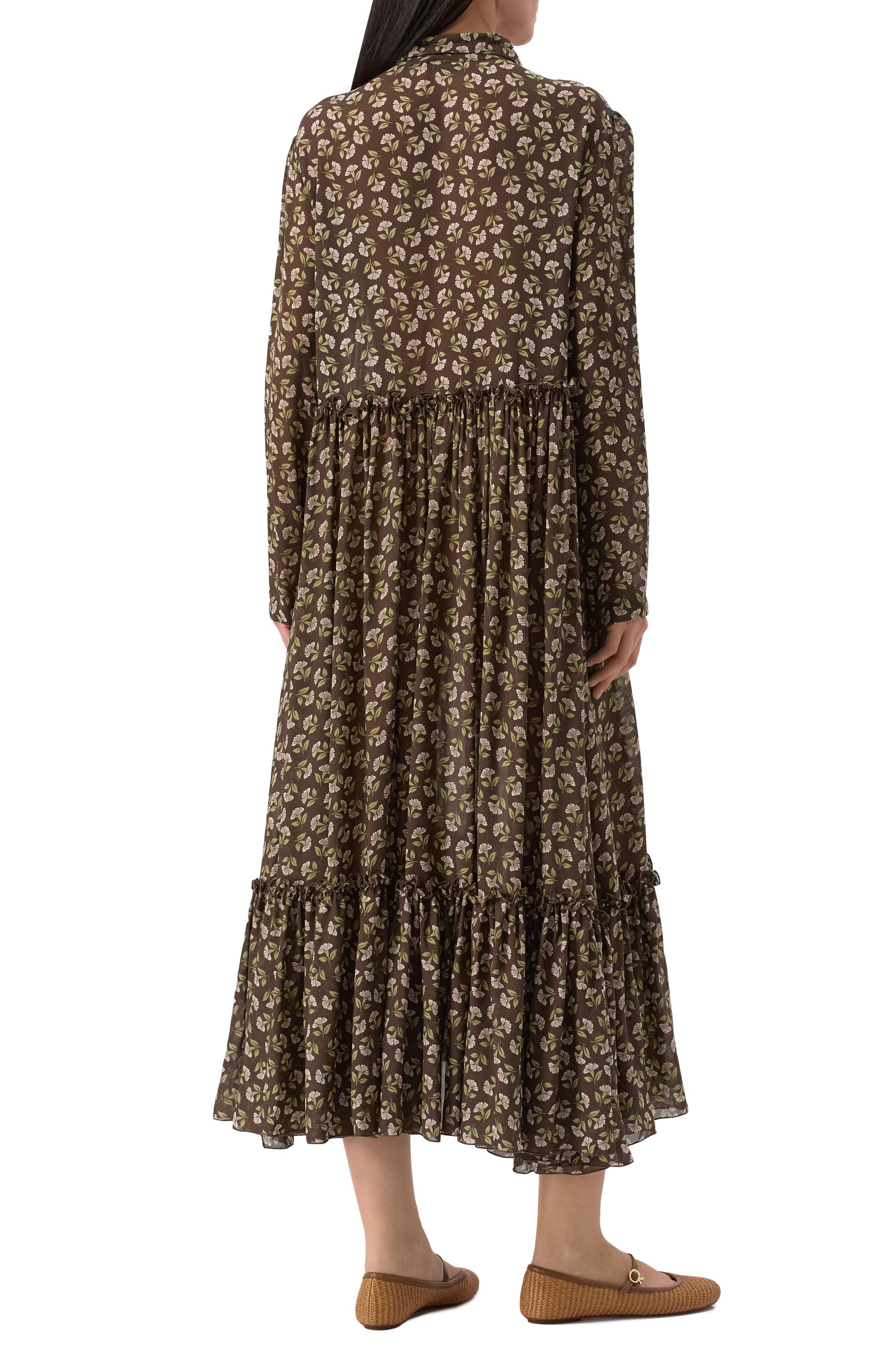 Платье из вискозы LOOM BY RODINA, арт. LBR-OBLAKO, фото 4