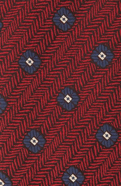 Шелковый галстук ZEGNA красного цвета по цене 19650 руб., арт. Z2D22T/1UM, фото 3 Шелковый галстук ZEGNA, арт. Z2D22T/1UM, фото 3